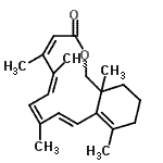CAS#: 83860-24-6, (4Z,6Z,8Z,10E)-5,6,9,12,15a-Pentamethyl-13,14,15,15a-tetrahydro-2-benzoxacyclotridecin-3(1H)-one