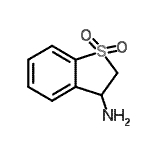 CAS#: 83863-51-8, 2,3-Dihydro-1-benzothiophen-3-amine 1,1-dioxide