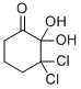 CAS 登录号：83878-01-7， 3,3-二氯-2,2-二羟基环己酮