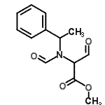 CAS#: 83898-12-8, Methyl N-formyl-3-oxo-N-(1-phenylethyl)alaninate
