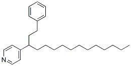 CAS 登录号：83898-20-8， 4-[1-(2-苯基乙基)十三烷基]吡啶