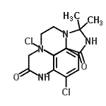 CAS#: 83898-62-8, N-(2,6-Dichlorophenyl)-2-(3,3-dimethyl-1-oxohexahydroimidazo[1,5-a]pyrazin-7(1H)-yl)acetamide