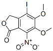 CAS 登录号：839-55-4， 4-碘-5,6-二甲氧基-7-硝基-3H-异苯并呋喃-1-酮