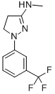 CAS#: 83908-32-1, N-Methyl-1-[3-(trifluoromethyl)phenyl]-4,5-dihydropyrazol-3-amine
