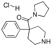 CAS 登录号：83929-36-6， 1-[(4-苯基-4-哌啶基)羰基]吡咯烷单盐酸盐