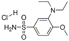 CAS#: 83929-66-2, 3-(Diethylamino)-4-Methoxybenzenesulphonamide Monohydrochloride