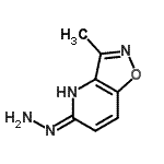 CAS#: 83988-38-9, 5-Hydrazino-3-methyl[1,2]oxazolo[4,5-b]pyridine