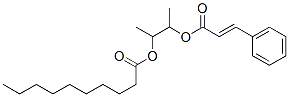 CAS#: 84006-32-6, 3-[(E)-3-Phenylprop-2-Enoyl]Oxybutan-2-Yl Decanoate