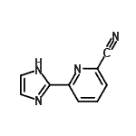 CAS 登录号：840488-50-8， 6-(1H-咪唑-2-基)-2-吡啶甲腈