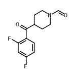 CAS#: 84162-80-1, 4-(2,4-Difluorobenzoyl)-1-piperidinecarbaldehyde
