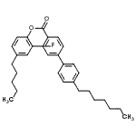 CAS 登录号：84176-66-9， 2-氟-4-戊基苯基4'-庚基-4-联苯羧酸酯