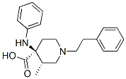 CAS#: 84176-74-9, cis-4-Anilino-3-Methyl-1-Phenethylpiperidine-4-Carboxylic Acid
