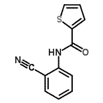 CAS#: 84197-49-9, N-(2-Cyanophenyl)-2-thiophenecarboxamide