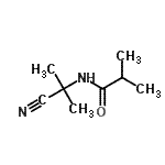 CAS#: 84213-57-0, N-(2-Cyano-2-propanyl)-2-methylpropanamide