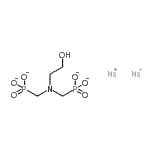 CAS#: 84215-54-3, P,P'-[[(2-hydroxyethyl)imino]bis(methylene)]bis-Phosphonate sodium salt (1:2)