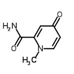 CAS#: 84225-76-3, 1-Methyl-4-oxo-1,4-dihydro-2-pyridinecarboxamide