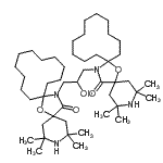 CAS 登录号：84256-97-3， 20,20'-(2-羟基-1,3-丙烷二基)二(2,2,4,4-四甲基-7-氧杂-3,20-二氮杂二螺[5.1.11.2]二十一烷-21-酮)