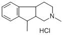CAS#: 84297-24-5, 2,3,4,4a,9,9a-Hexahydro-2,9-Dimethyl-1H-Indeno[2,1-c]Pyridine Hydrochloride