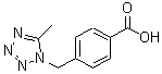 CAS 登录号：842972-18-3， 4-[(5-甲基-1H-四唑-1-基)甲基]苯甲酸