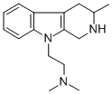 CAS#: 84298-41-9, 1,2,3,4-Tetrahydro-9-(2-(Dimethylamino)Ethyl)- 3-Methyl-9H-Pyrido[3,4-b]Indole