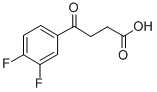 CAS 登录号：84313-94-0， 4-(3,4-二氟苯基)-4-氧代丁酸