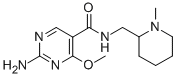 CAS#: 84332-18-3, 2-Amino-4-Methoxy-N-((1-Methyl-2-Piperidyl)Methyl)-5-Pyrimidinecarboxamide
