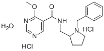 CAS#: 84332-27-4, N-((1-Benzyl-2-Pyrrolidinyl)Methyl)-4-Methoxy -5-Pyrimidinecarboxamide Dihydrochloride Hydrate