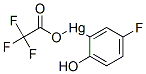 CAS#: 84332-82-1, 2-((Trifluoroacetoxy)Mercuri)-4-Fluorophenol