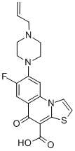 CAS#: 84339-01-5, 7-Fluoro-5-Oxo-8-(4-(2- Propenyl)-1-Piperazinyl)-5H-Thiazolo[3,2-a]Quinoline-4-Carboxylic Acid