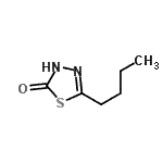 CAS#: 84352-68-1, 5-Butyl-1,3,4-thiadiazol-2(3H)-one