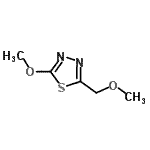 CAS#: 84353-10-6, 2-Methoxy-5-(methoxymethyl)-1,3,4-thiadiazole