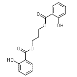 CAS#: 84370-82-1, 1,3-Propanediyl bis(2-hydroxybenzoate)