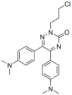 CAS 登录号：84423-97-2， 2-(3-氯丙基)-5,6-二(4-二甲胺苯基)-1,2,4-三嗪-3-酮