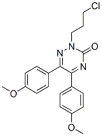 CAS#: 84424-00-0, 2-(3-Chloropropyl)-5,6-Bis(4-Methoxyphenyl)-1,2,4-Triazin-3-One