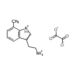 CAS#: 84434-15-1, 3-(2-Ammonioethyl)-7-methyl-1H-indolium oxalate