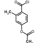 CAS#: 84436-98-6, 4-(Chlorocarbonyl)-3-methylphenyl acetate