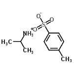 CAS 登录号：84461-21-2， 2-丙铵4-甲基苯磺酸酯