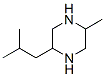 CAS 登录号：84477-69-0， 2-甲基-5-(2-甲基丙基)-哌嗪