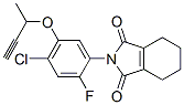 CAS#: 84478-52-4, 2-(5-But-3-Yn-2-Yloxy-4-Chloro-2-Fluoro-Phenyl)-4,5,6,7-Tetrahydroisoindole-1,3-Dione