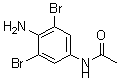 CAS 登录号：84483-30-7， N-(4-氨基-3,5-二溴苯基)-乙酰胺