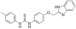 CAS#: 84484-04-8, 1-[4-(1H-Benzoimidazol-2-Ylmethoxy)Phenyl]-3-(4-Methylphenyl)Thiourea