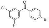 CAS#: 844879-12-5, 4-Bromo-3'-Chloro-5'-Fluorobenzophenone