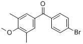 CAS#: 844879-14-7, 4-Bromo-3',5'-Dimethyl-4'-Methoxybenzophenone