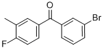 CAS#: 844884-90-8, 3-Bromo-4'-Fluoro-3'-Methylbenzophenone