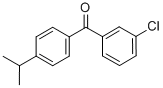 CAS#: 844884-92-0, 3-Chloro-4'-Iso-Propylbenzophenone