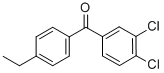 CAS#: 844885-28-5, 3,4-Dichloro-4'-Ethylbenzophenone