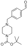 CAS 登录号：844891-09-4， 4-(4-甲酰基苄基)哌嗪-1-羧酸叔丁酯