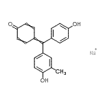 CAS#: 84501-57-5, 4-[(4-hydroxy-3-methylphenyl)(4-hydroxyphenyl)methylene]-2,5-Cyclohexadien-1-one sodium salt (1:1)