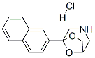 CAS#: 84509-31-9, 1-Naphthalen-2-Yl-7,8-Dioxa-3-Azabicyclo[3.2.1]Octane Hydrochloride