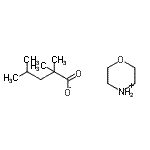 CAS#: 84522-38-3, Morpholin-4-ium 2,2,4-trimethylpentanoate